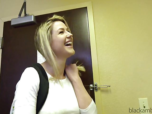 Interracial big tits porn with sweet looking girl Kit