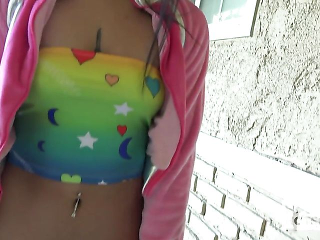 Nasty teen Kiarra Kai gets treated like a whore