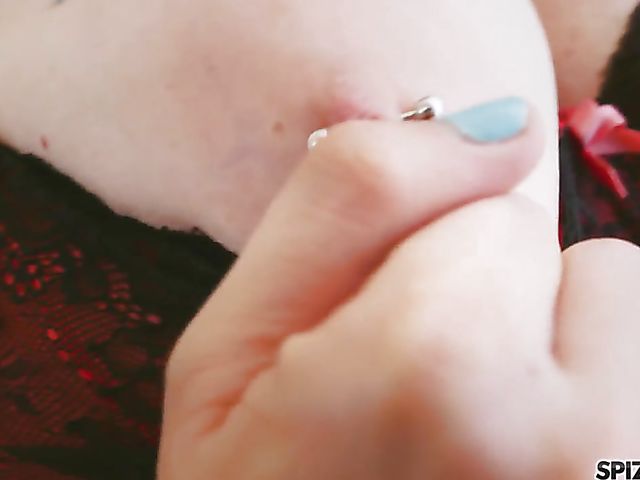 Pale Hadley Haze with natural big tits gets shagged