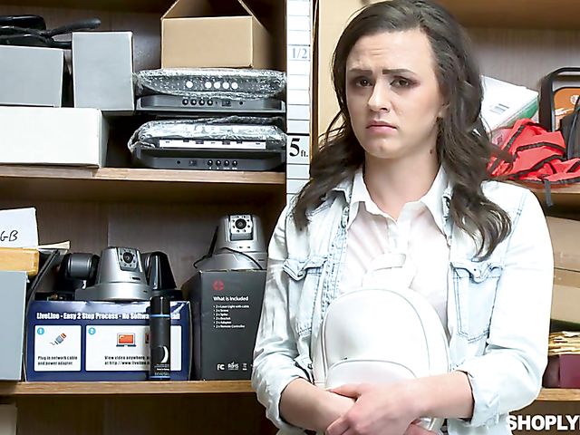 Anal punishment or cute shoplifter Alex More