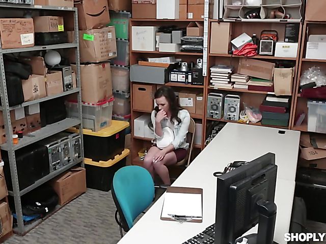 Anal punishment or cute shoplifter Alex More