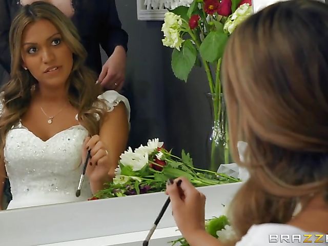 Wedding fuck with busty bridesmaid Maxim Law 
