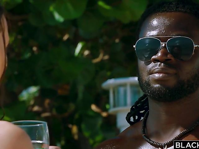 Interracial beach fuck with Stacy Cruz and Freddy Gong