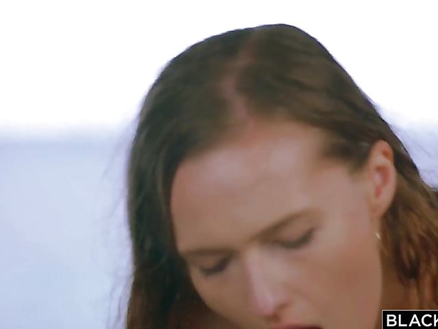 Interracial beach fuck with Stacy Cruz and Freddy Gong