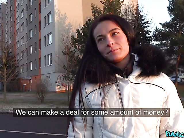 Public sex for cash with Czech Lexi Dona