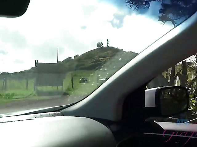 Outdoor POV with blonde girl Riley Star