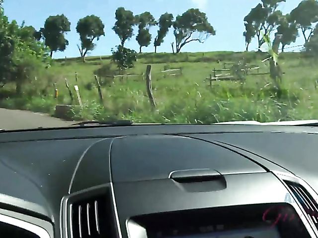 Outdoor POV with blonde girl Riley Star