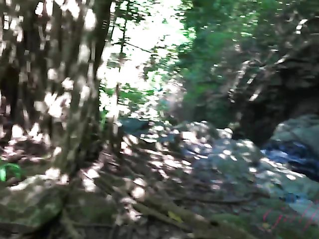 Outdoor POV with blonde girl Riley Star