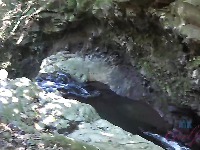 Outdoor POV with blonde girl Riley Star