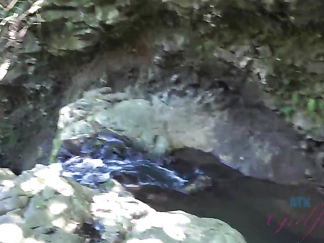 Outdoor POV with blonde girl Riley Star