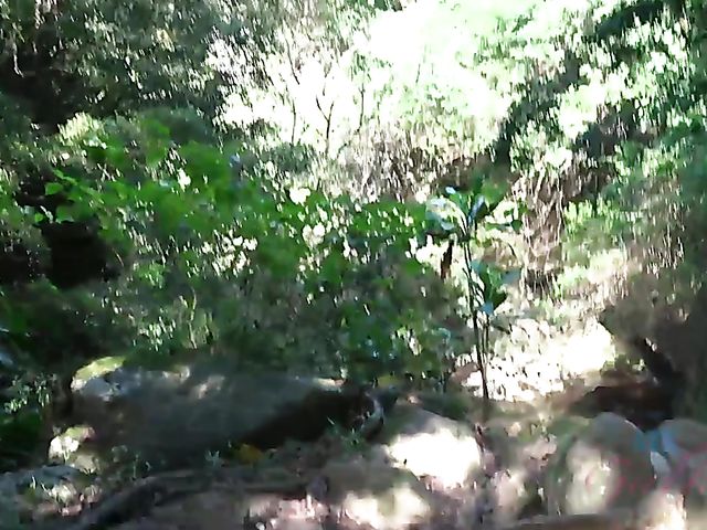 Outdoor POV with blonde girl Riley Star