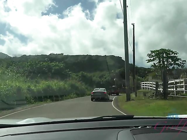 Outdoor POV with blonde girl Riley Star