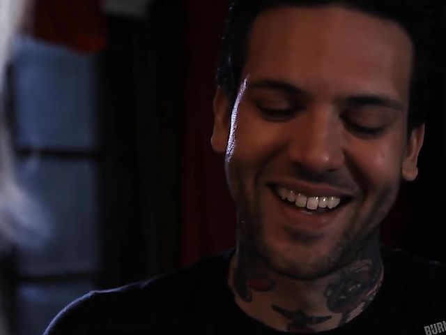 Katrina Jade gets her pierced pussy pounded in the office