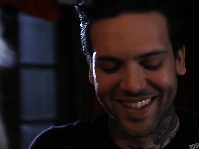 Katrina Jade gets her pierced pussy pounded in the office