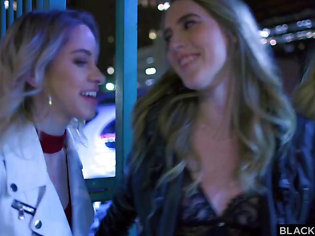 3 on 3 interracial party with Khloe Kapri, Cadence Lux and Karla Kush