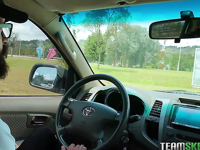 Busty Colombian teen Mila Garcia  gets it on