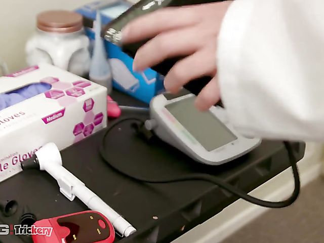 Busty doctor Angela White is a cock expert