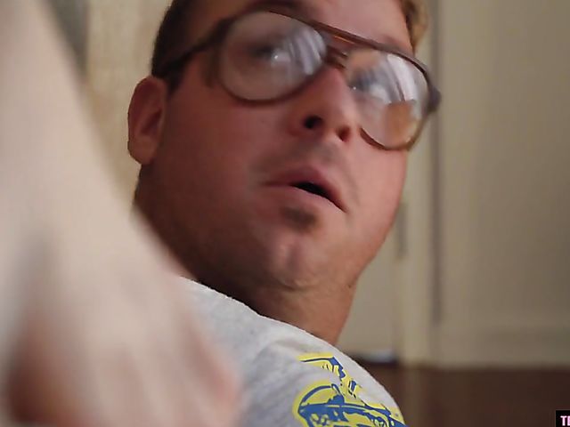 Teen girl Izzy Lush gets nailed by a nerd