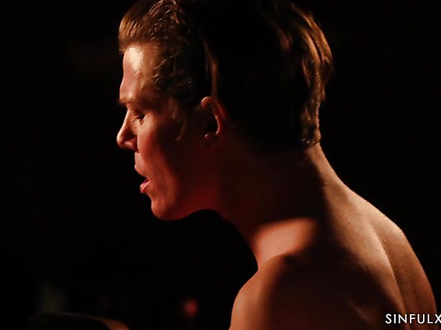 Erotica sex in the dark with elegant Anna Polina