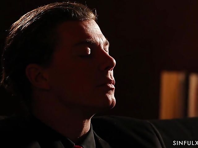 Erotica sex in the dark with elegant Anna Polina