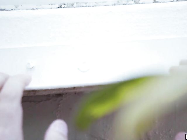 White on black POV with gorgeous Sarai Minx