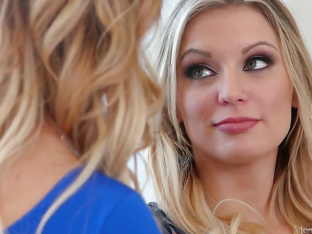 Cherie DeVille and Kenzie Taylor as lesbian stepsisters