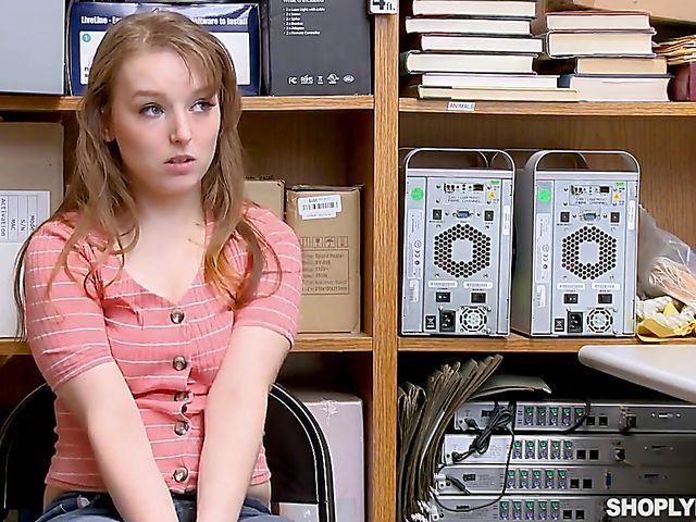 Perfectly punished teen shoplifter Cleo Clementine