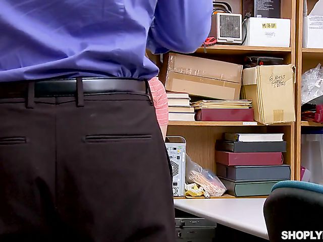 Perfectly punished teen shoplifter Cleo Clementine