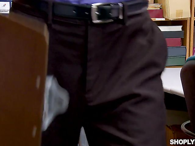 Perfectly punished teen shoplifter Cleo Clementine