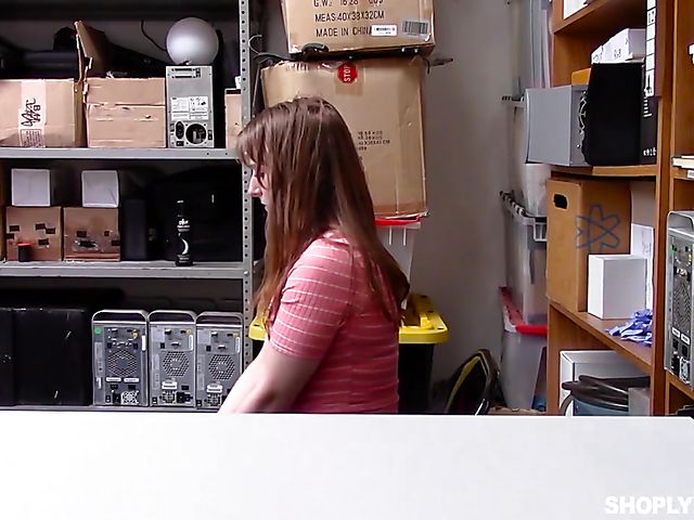 Perfectly punished teen shoplifter Cleo Clementine