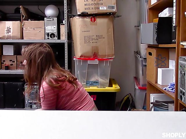 Perfectly punished teen shoplifter Cleo Clementine