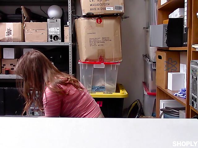 Perfectly punished teen shoplifter Cleo Clementine