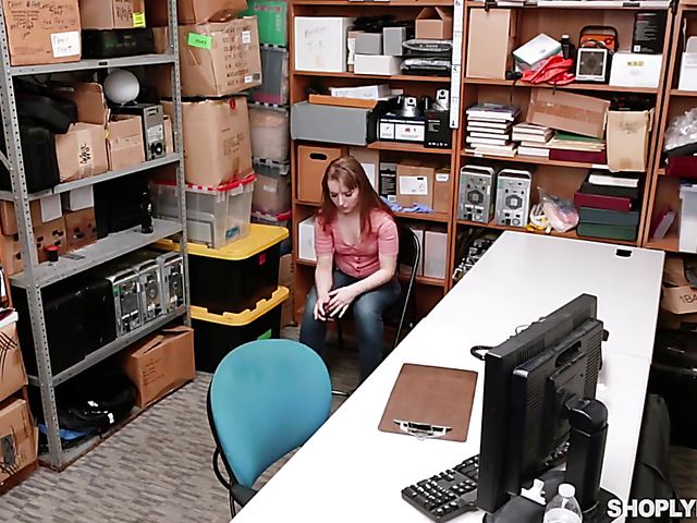 Perfectly punished teen shoplifter Cleo Clementine