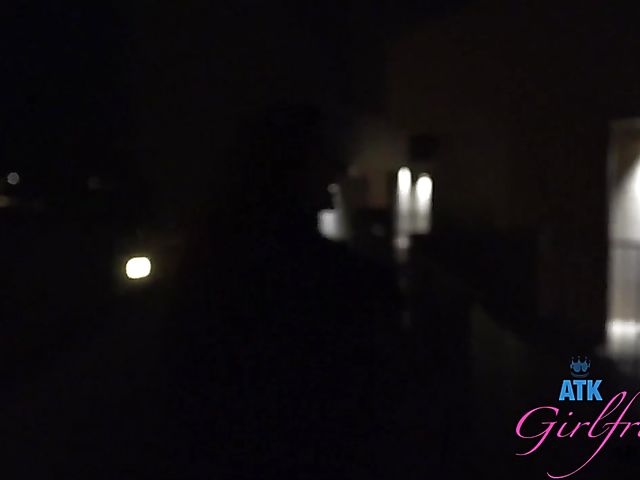 Naughty teen Violet Rain shows her goods