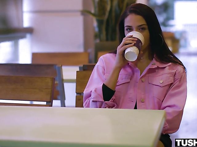 Small tits anal lover Avi Love goes at it