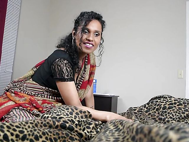 Indian MILF Horny Lily blows and masturbates