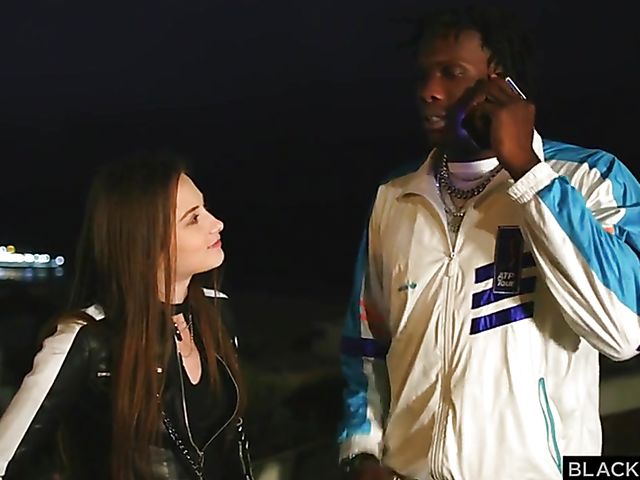 Kyler Quinn can't wait to give that black cock a try