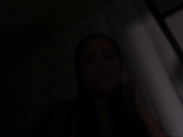 Busty casting with exotic chick Theodora