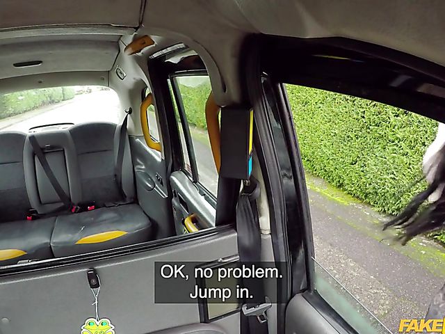 Tattooed Karma Synn's fake taxi adventure