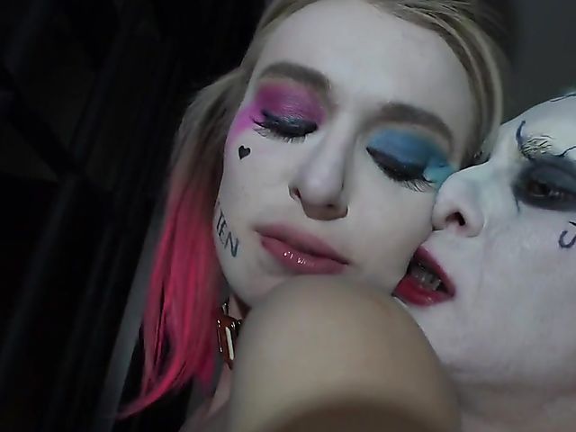 Wild sex behind bars with Natalia Starr as Harley Quinn