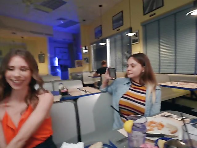 Anya Olsen - Toilet sex with a horny waiter