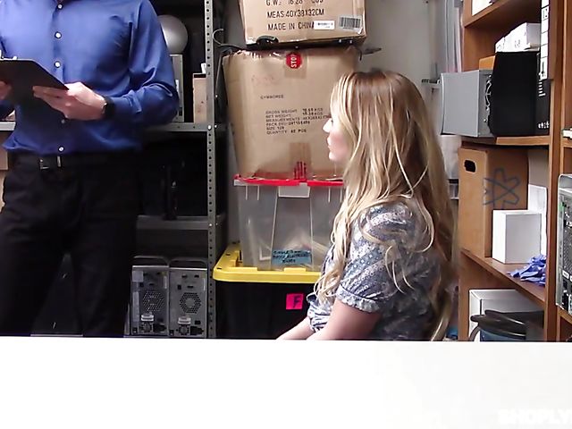 Reality porn with naughty shoplifter Adira Allure