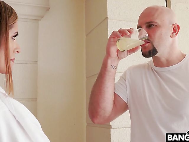 MILF latina Alexa Vega seduces the plumber