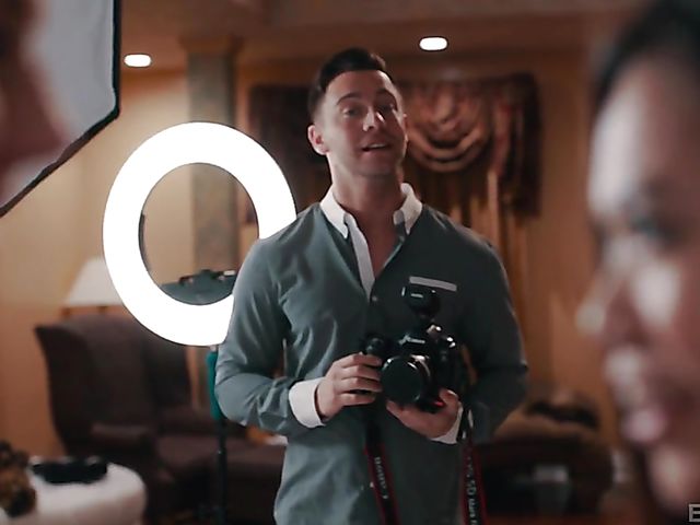 Lucky photographer fucks sweet models Vina Sky and Whitney Wright