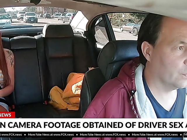 18 year old redhead Scarlett Mae gets rammed in the backseat