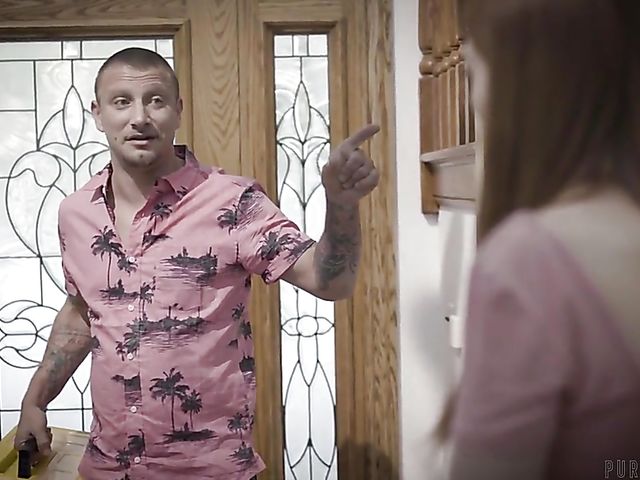 Maya Kendrick - Small booby redhead anal with Mr Pete