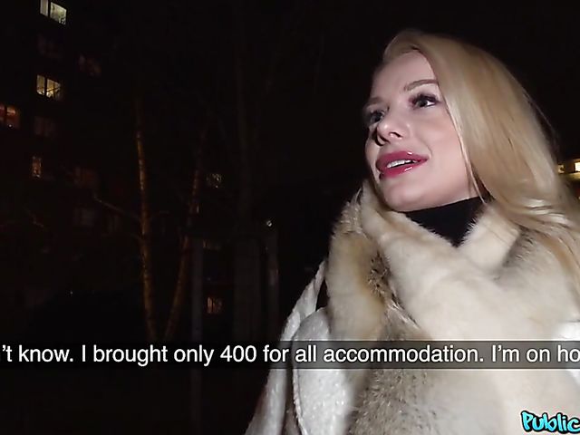 Cash for sex with blonde Elizabeth Romanova