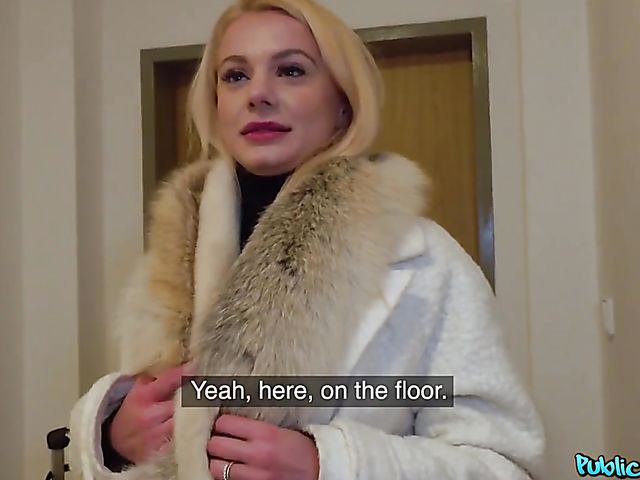 Cash for sex with blonde Elizabeth Romanova