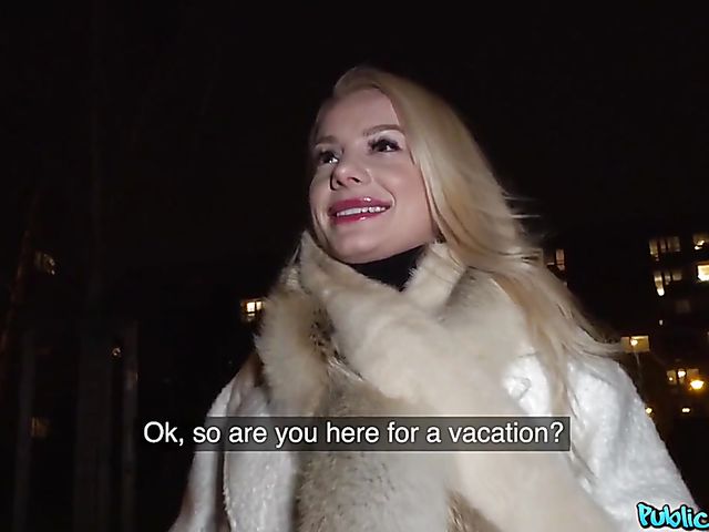 Cash for sex with blonde Elizabeth Romanova