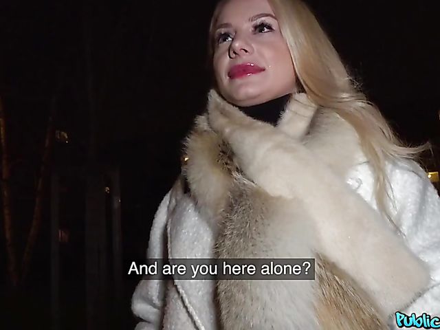 Cash for sex with blonde Elizabeth Romanova